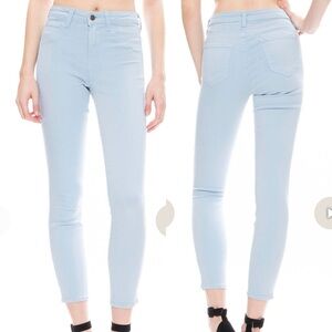 L’agence margot high rise ankle skinny sky blue size 29